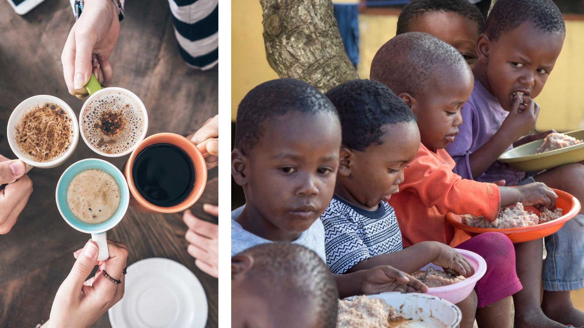 Sacrifice a Coffee, Feed a Child